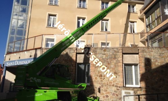 NACELLE Merlo Roto 25 métres Jérôme PASSEPONT