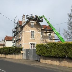 Chantier zinguerie traditionnel Passepont Jérôme